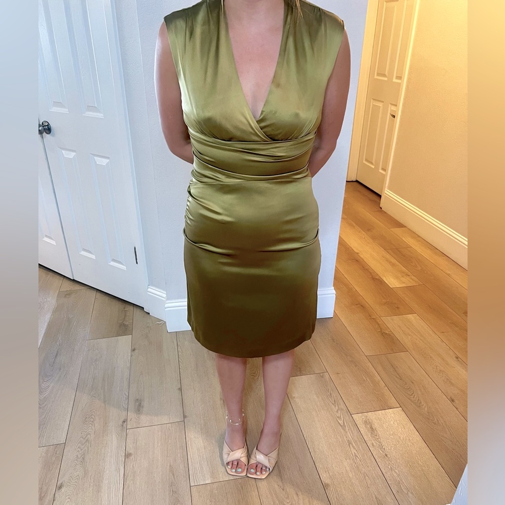 Vintage Nicole Miller Collection Silk Dress